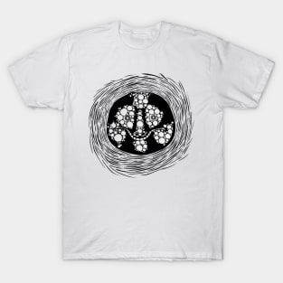 Creepy Spiral Mask T-Shirt